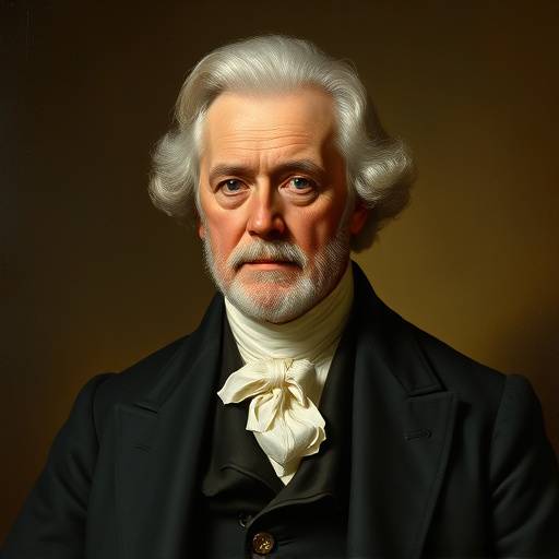 Retrato de John Howard, reformador penitenciario inglés.